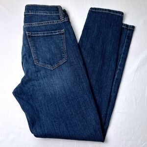 Banana Republic Womens High Rise Skinny Jeans Dark Wash 25/0P Stretch Classic